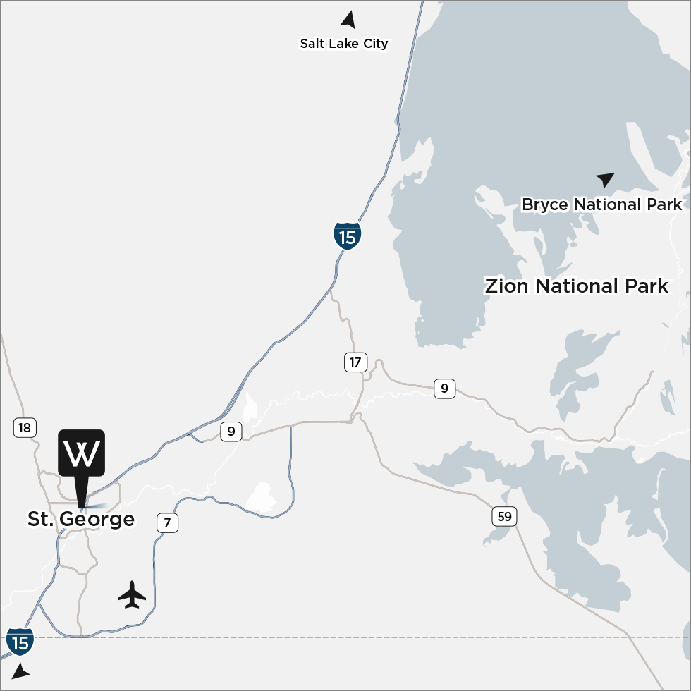 Wittwer Hospitality map